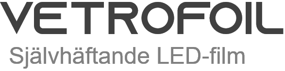 VETROFOIL Logo – Transparent LED videofilm